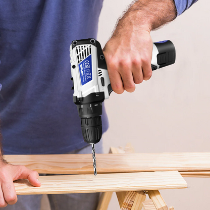 Heavy Duty Cordless Electric Automatic Screwdriver Drill