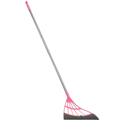 Telescopic rubber sweeper