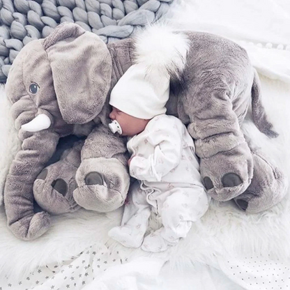 Baby Elephant Cuddle Pillow