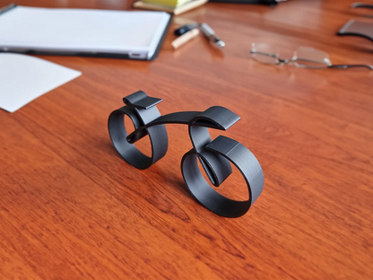 Minimalistic Bicycle Sculpture Wire Framed Style