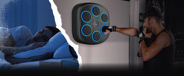 Interactive Music Boxing Machine with Gloves