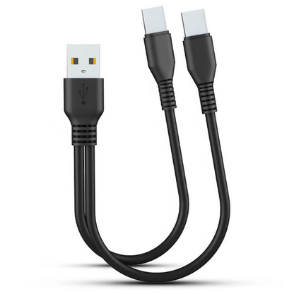 2 in 1 Charging Cable Multi USB Port
