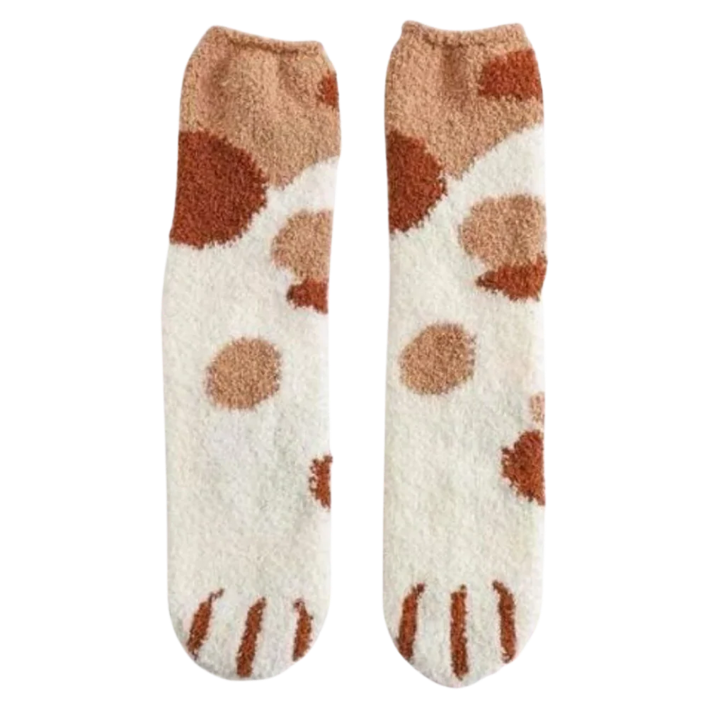 Cat's Paw Winter Socks