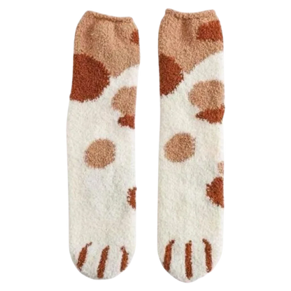 Cat's Paw Winter Socks