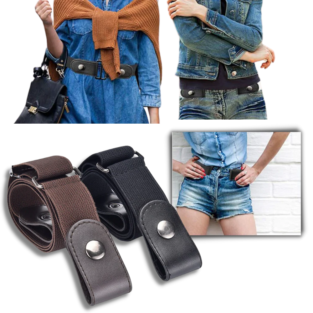 Buckle Free Elastic Belt