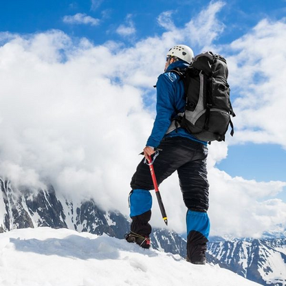 Outdoor Thermal Goose Down Pants Zipper Camping Hiking Skiing Trousers