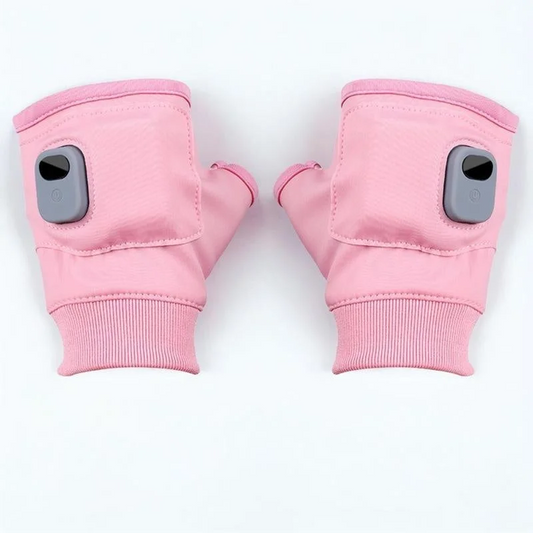 USB Rechargeable Heated Fingerless Gloves