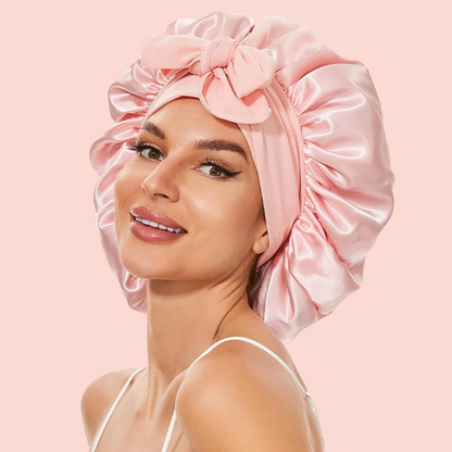 All-Night Silk Bonnet - Stays On All Night Guaranteed