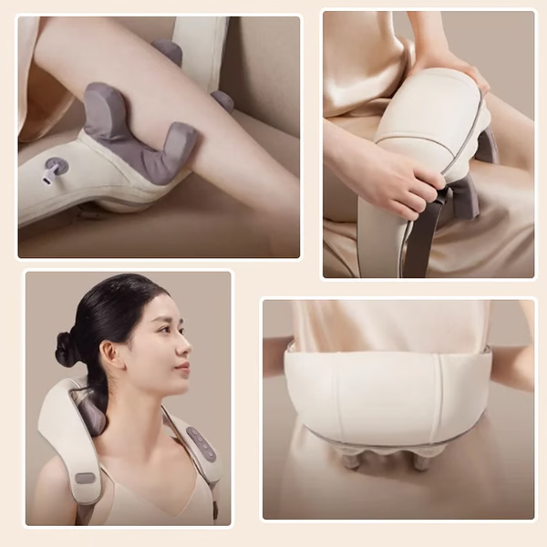 Neck and Shoulder Heat Massager – Therapeutic Relaxation Tool - Perfect Wellness Gift