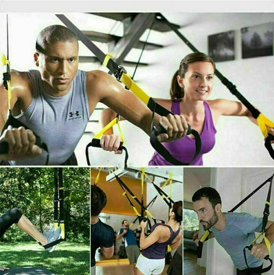 Home Gym Suspension Resistance Straps
