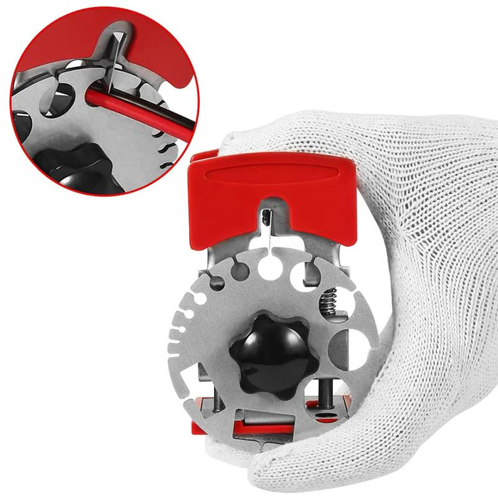 Universal Handheld Quick Strippers - Machine Combo with 10 Blades