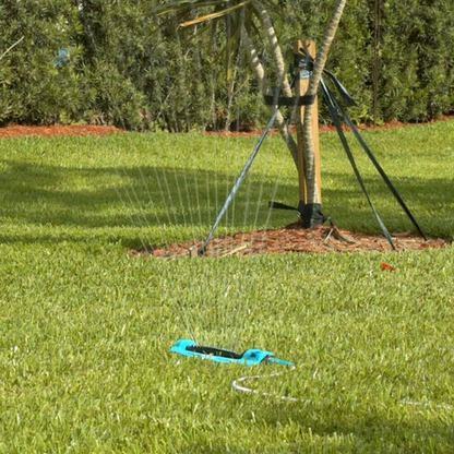 Wide Range Oscillating Above Ground Garden Lawn Water Sprinkler System