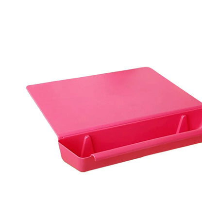 2 in 1 Cutting Board with Container Tray
