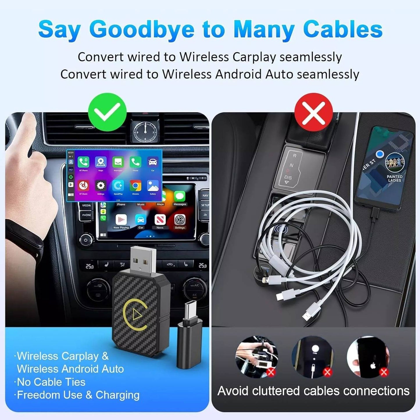 Wireless CarPlay Adapters