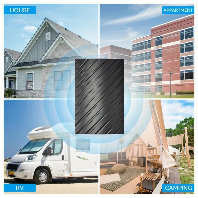Long Distance 2025 Indoor Outdoor Antenna Box Edition HDTV Amplified 460 Mile Range