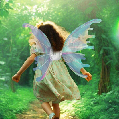 Electric Colorful Kids / Adults LED Fairy Wings Costume