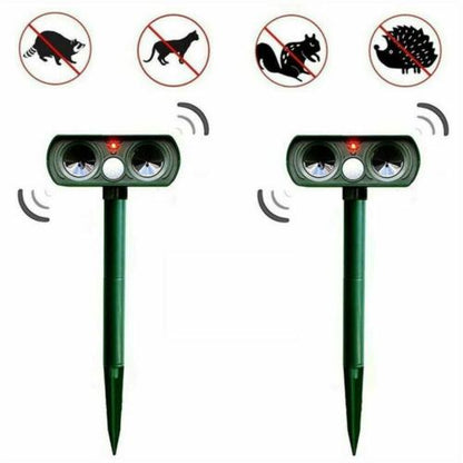 Infrared Solar Powered Animal Pest Repeller (1 Repeller)