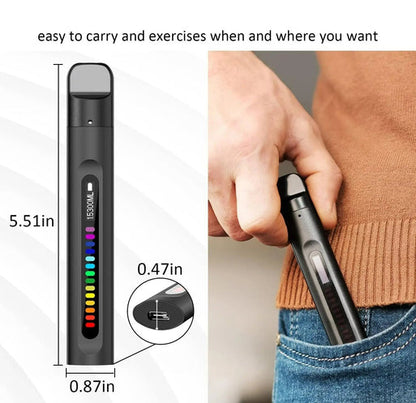 Smart Breathing Trainer - Respiratory Muscle Training for Better Breathe, Guided Assistant for Athletes