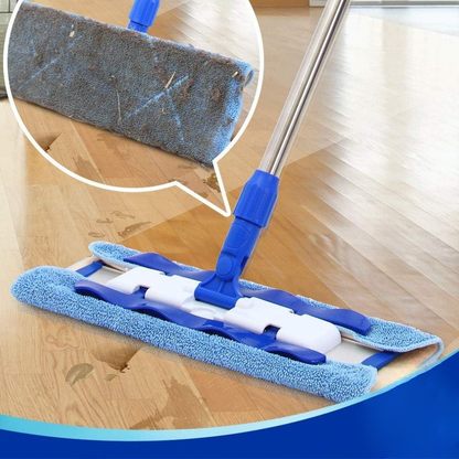 Flat Mope With Reusable Washable Mop Cloths