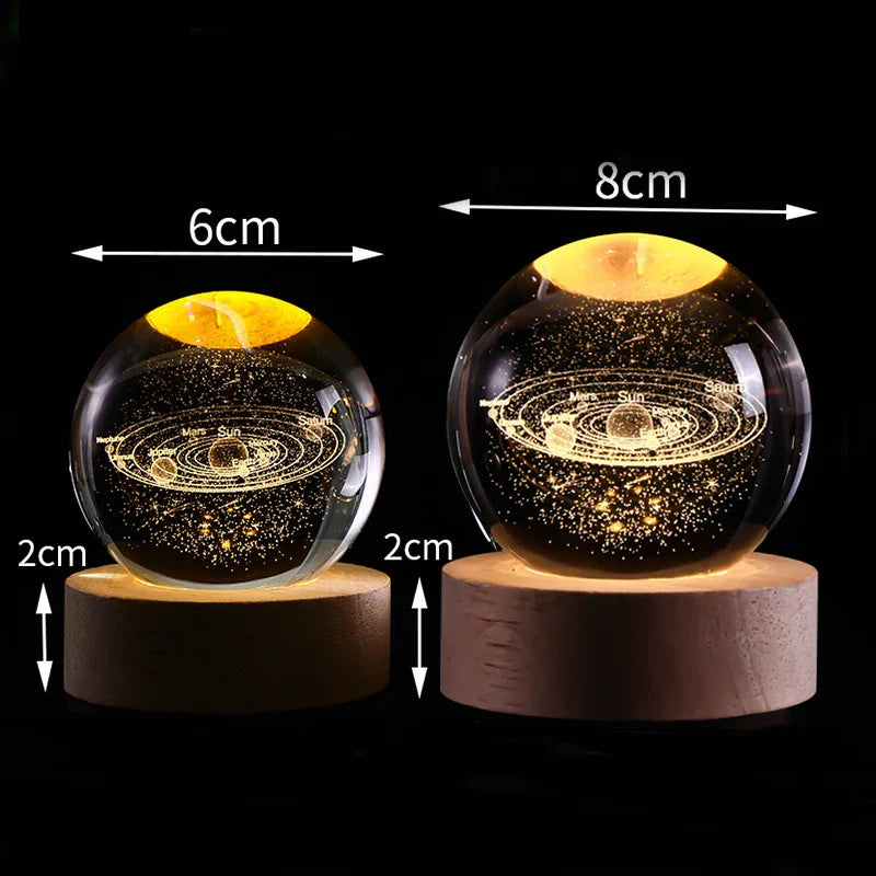 Crystal Ball Galaxy Projectors
