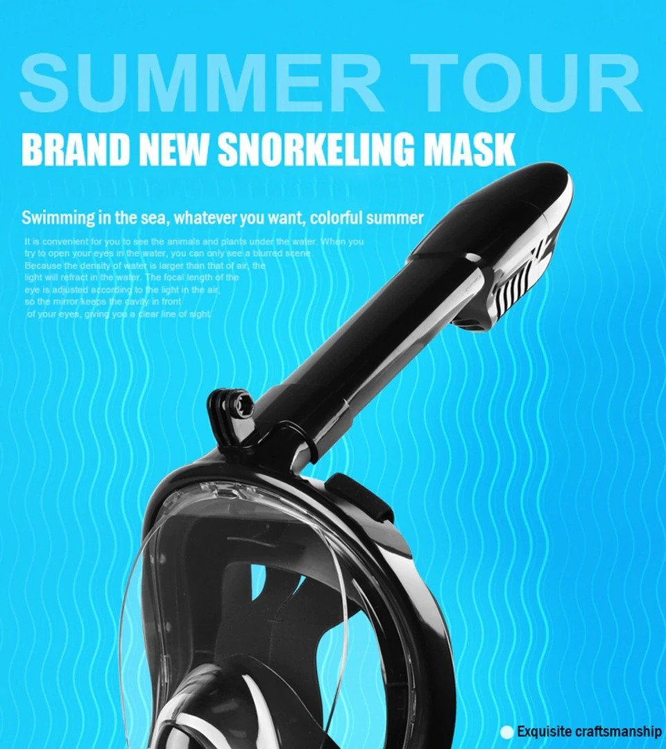 Full Face Anti Fog Underwater Scuba Diving Mask