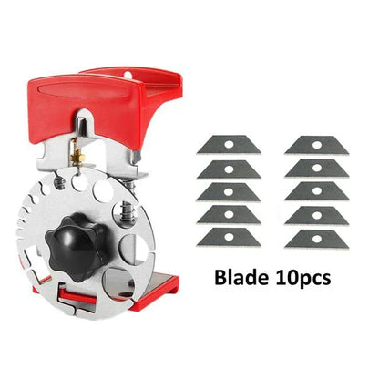 Universal Handheld Quick Strippers - Machine Combo with 10 Blades