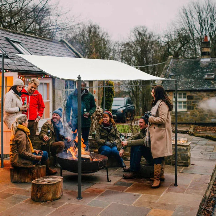 Waterproof Garden Patio Awning Canopy Ceiling - Outdoor Sun Shade Sail UV Blocker