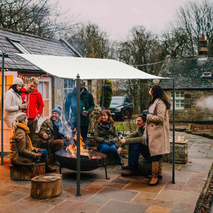 Waterproof Garden Patio Awning Canopy Ceiling - Outdoor Sun Shade Sail UV Blocker