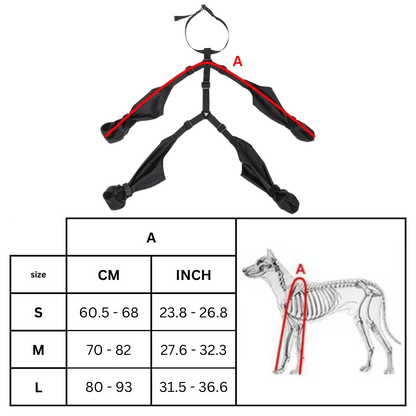 Waterproof Dog Suspenders Boots